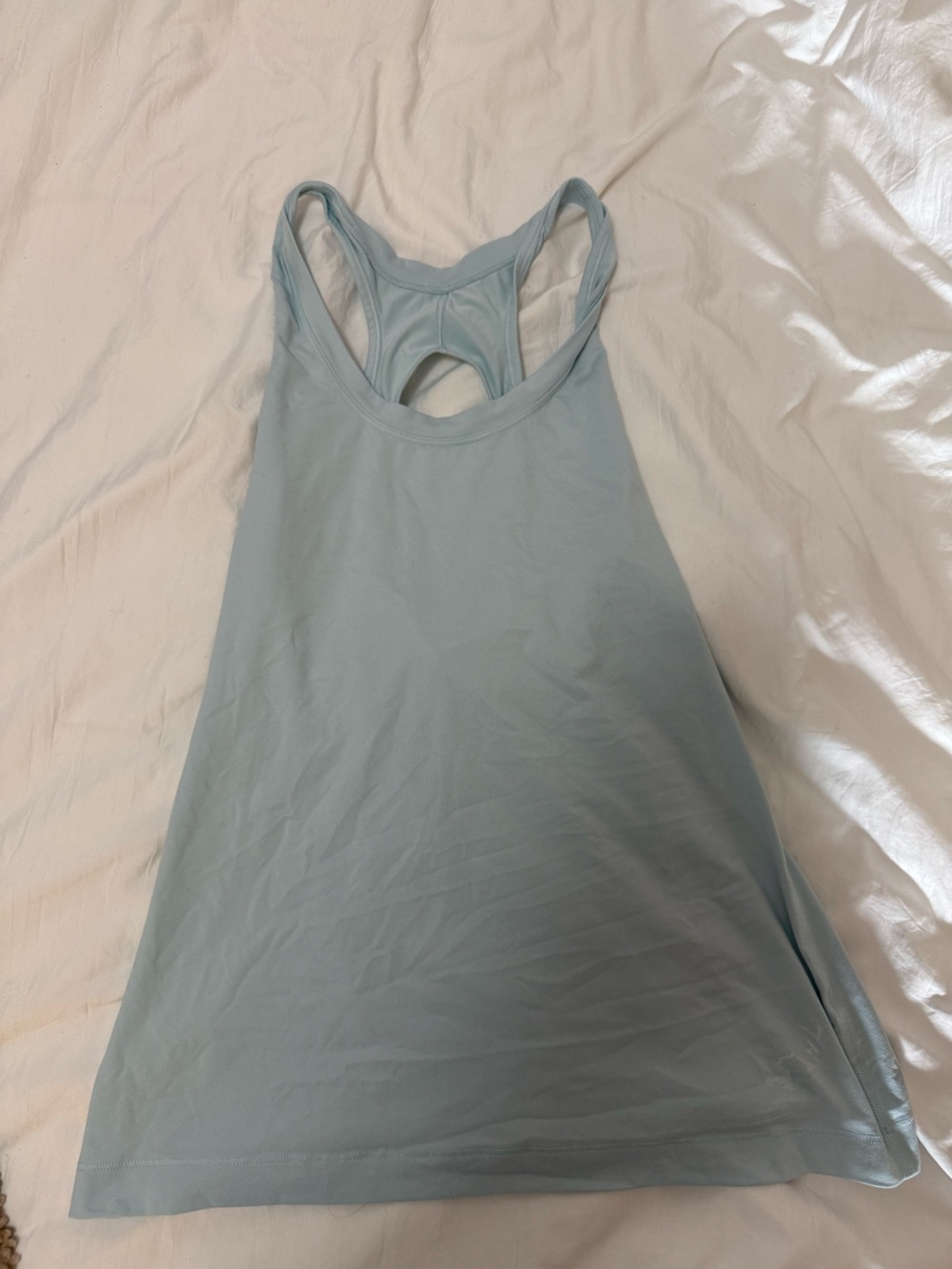 Athleta Light Blue Racerback Tank